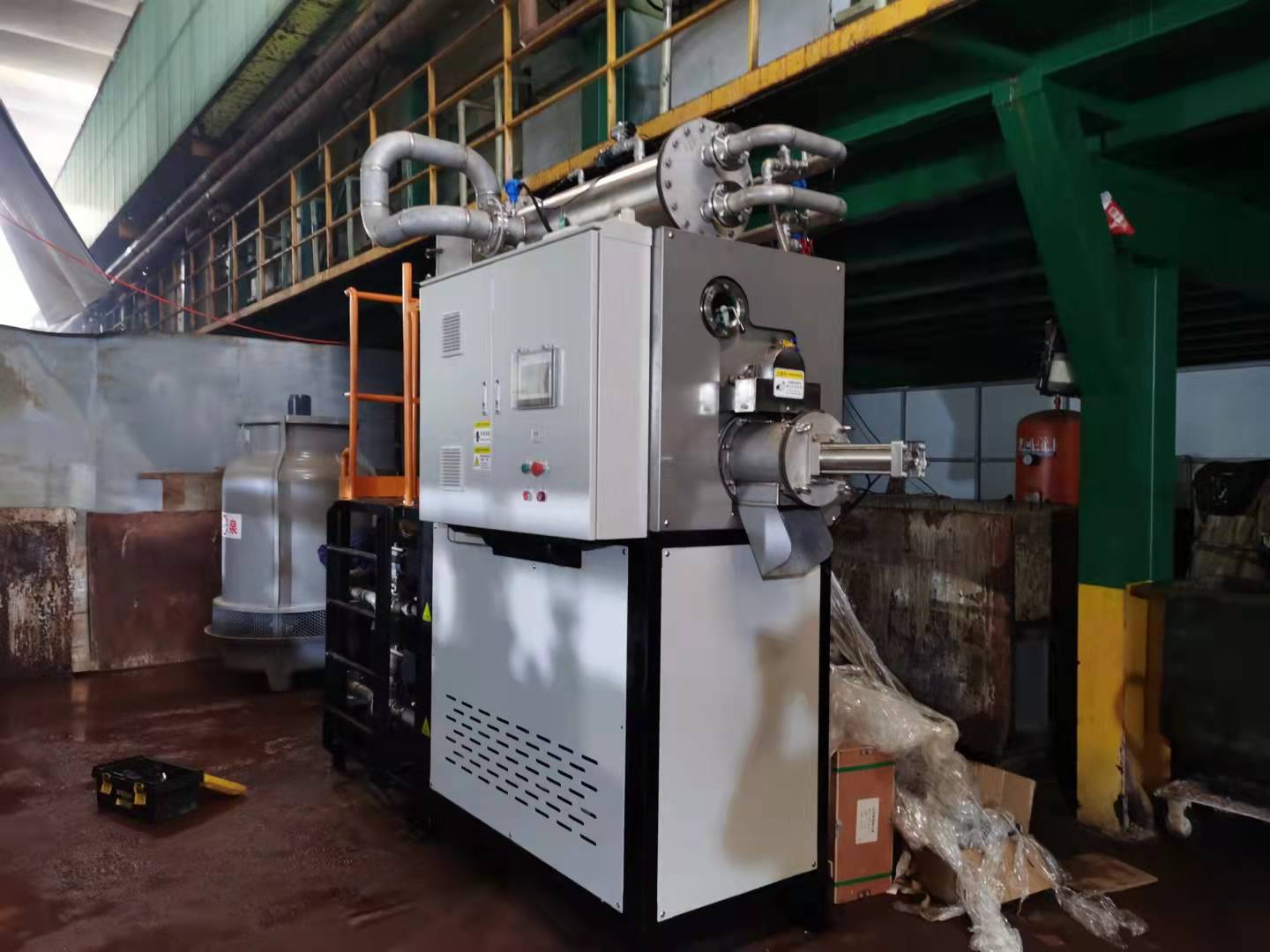 安吉县湖北宜昌ZQ-JJ-1T 废液低温结晶减量设备树脂废水案例
